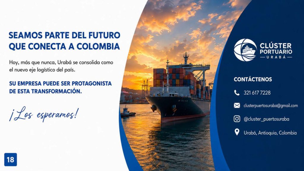 Presentación del 8.º Foro de Puertos de Urabá - lámina 8