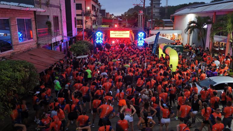Corredores participantes en Urabá Corre